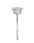 Captivating Symphony Three-Stone Diamond Engagement Ring