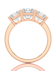 Royal Reverie Three-Stone Diamond Engagement Ring