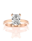 Enchanted Enigma Radiant-Cut Solitaire Engagement Ring