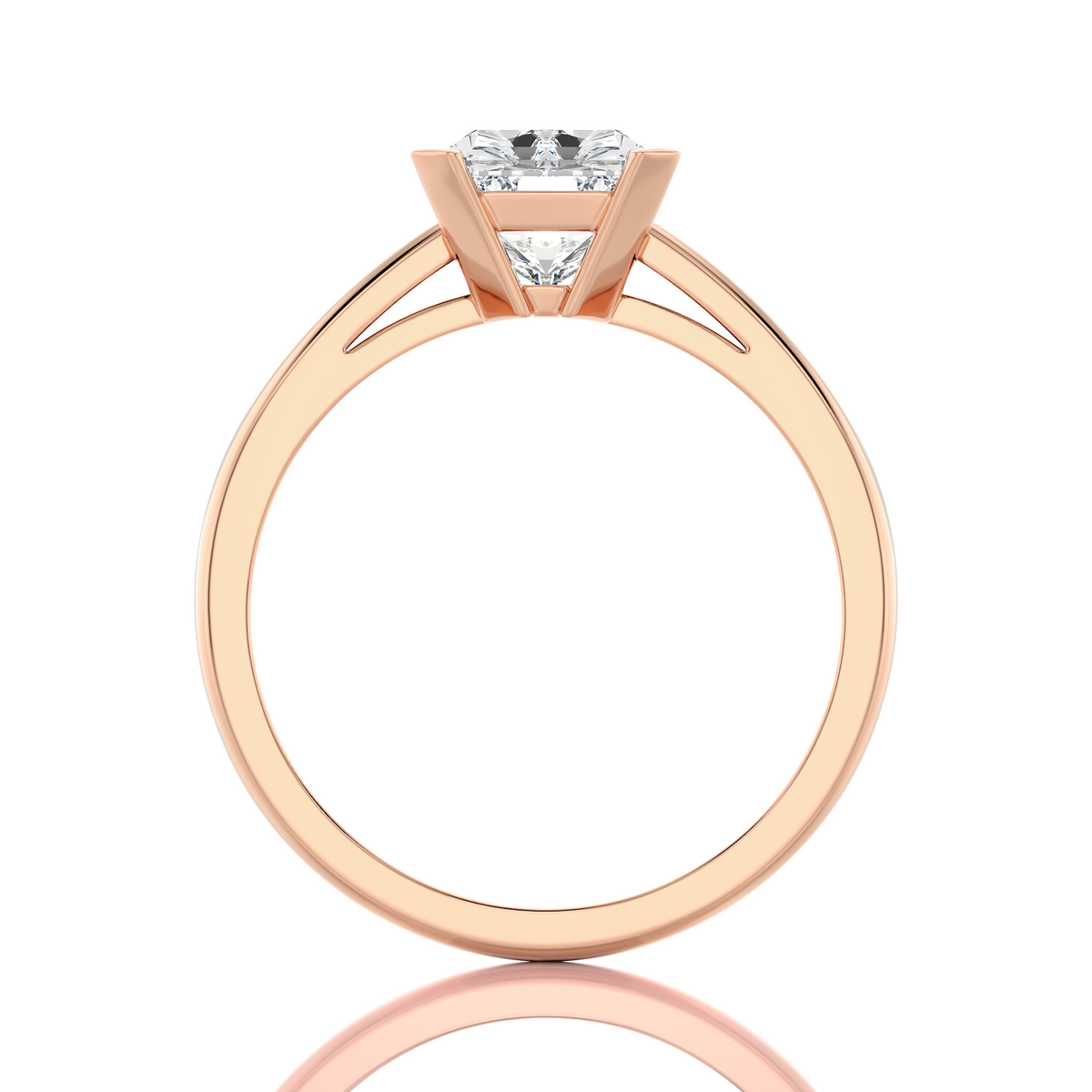 Enchanted Enigma Radiant-Cut Solitaire Engagement Ring