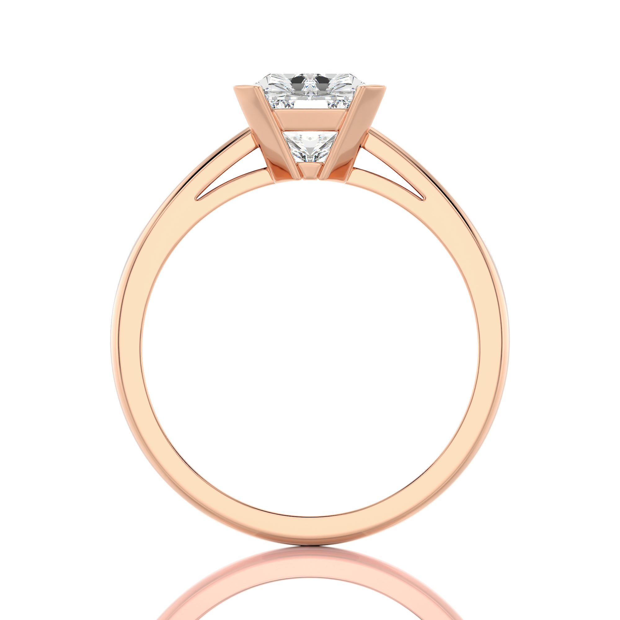 Enchanted Enigma Radiant-Cut Solitaire Engagement Ring