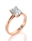 Enchanted Enigma Radiant-Cut Solitaire Engagement Ring