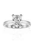 Enchanted Enigma Radiant-Cut Solitaire Engagement Ring