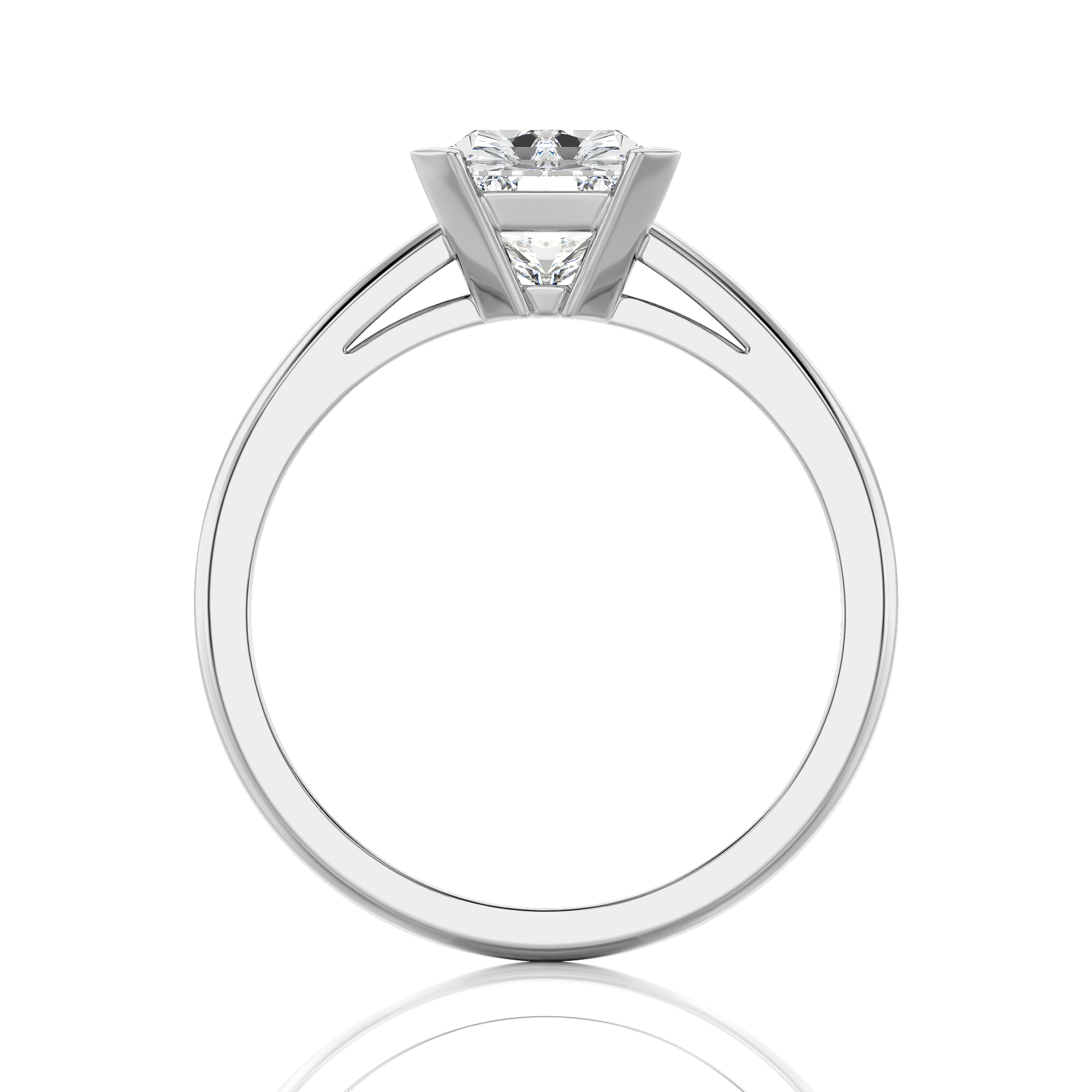Enchanted Enigma Radiant-Cut Solitaire Engagement Ring