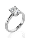 Enchanted Enigma Radiant-Cut Solitaire Engagement Ring