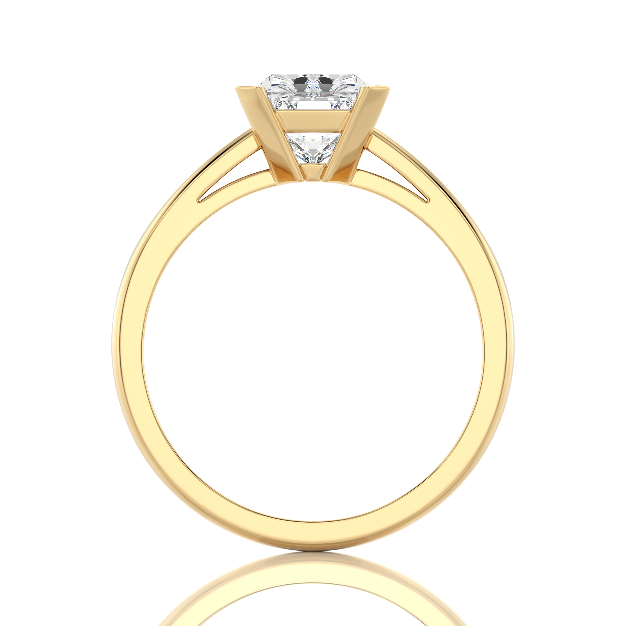 Enchanted Enigma Radiant-Cut Solitaire Engagement Ring