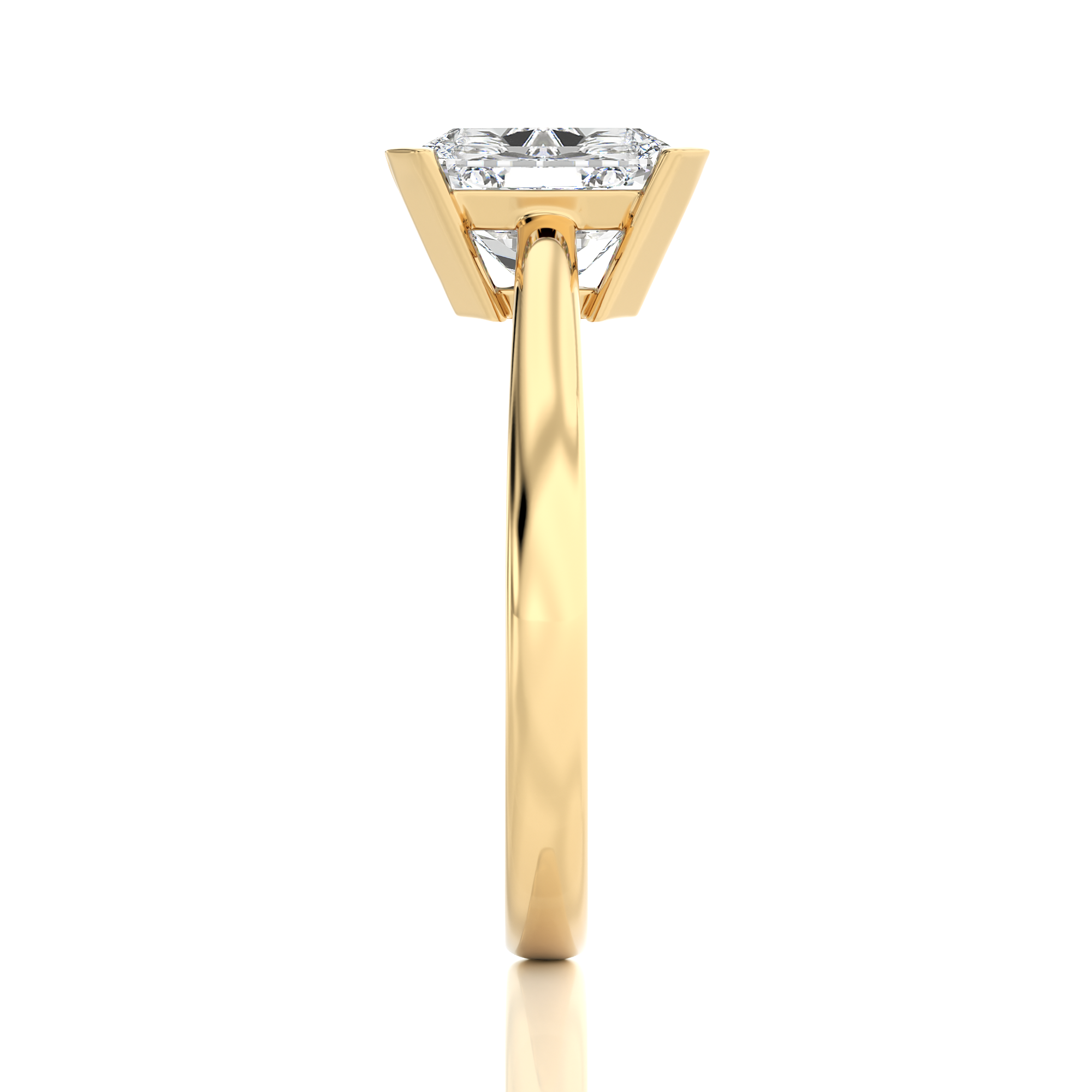 Enchanted Enigma Radiant-Cut Solitaire Engagement Ring
