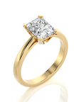 Enchanted Enigma Radiant-Cut Solitaire Engagement Ring