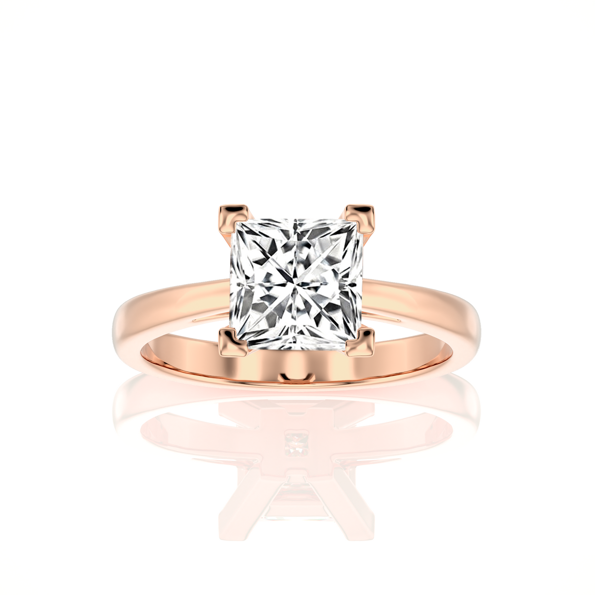 Enchanted Enigma Radiant-Cut Solitaire Engagement Ring