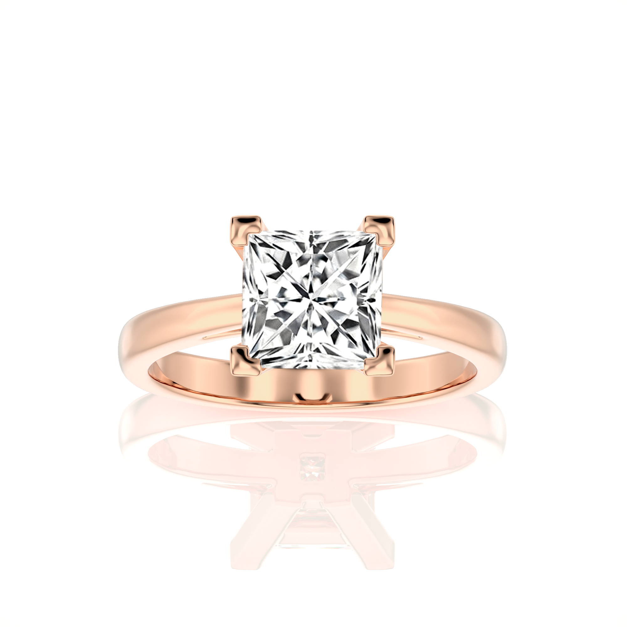 Enchanted Enigma Radiant-Cut Solitaire Engagement Ring