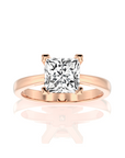 Enchanted Enigma Radiant-Cut Solitaire Engagement Ring
