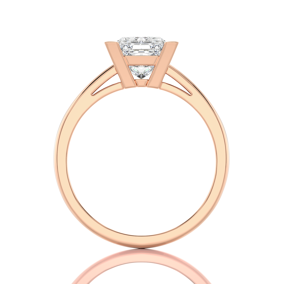 Enchanted Enigma Radiant-Cut Solitaire Engagement Ring