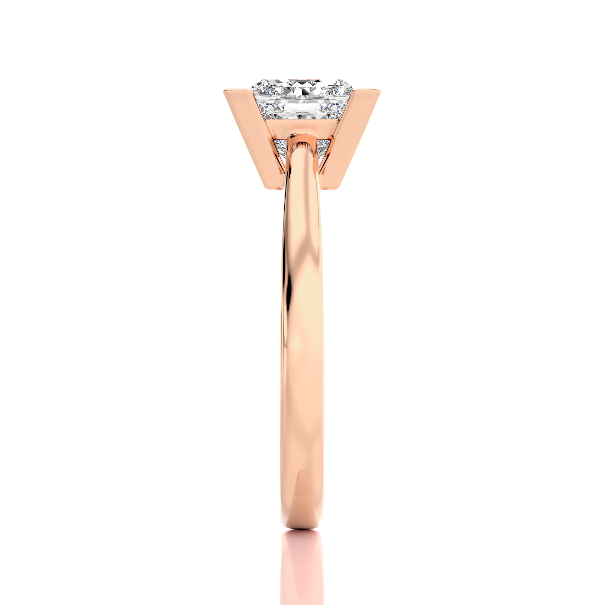 Enchanted Enigma Radiant-Cut Solitaire Engagement Ring