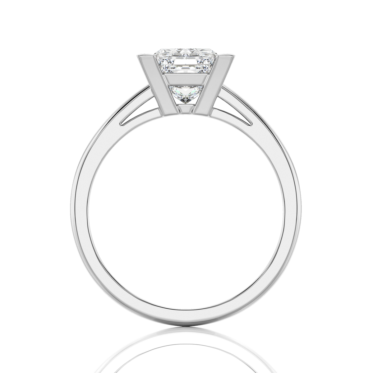 Enchanted Enigma Radiant-Cut Solitaire Engagement Ring