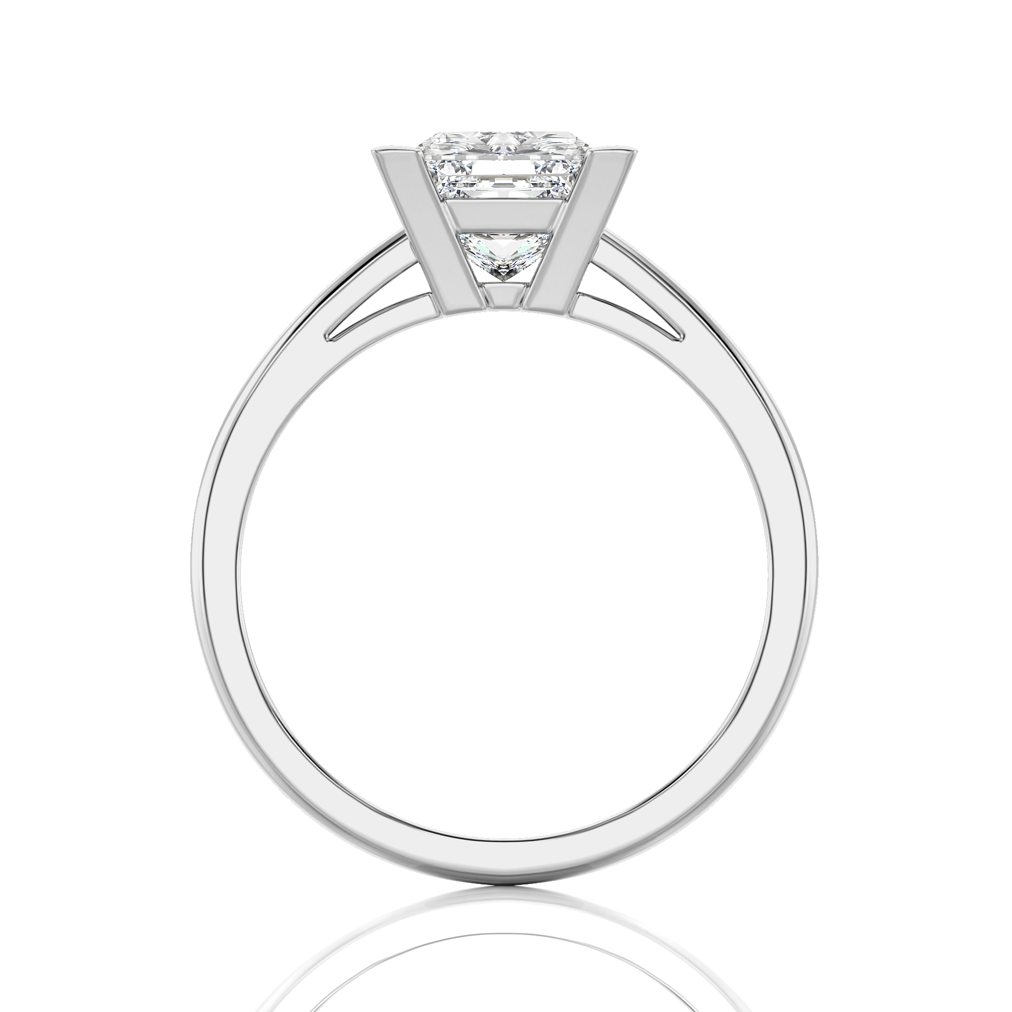 Enchanted Enigma Radiant-Cut Solitaire Engagement Ring
