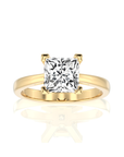 Enchanted Enigma Radiant-Cut Solitaire Engagement Ring