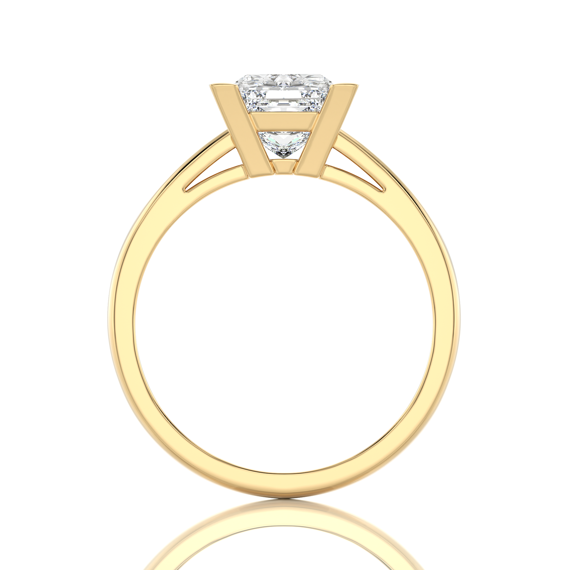 Enchanted Enigma Radiant-Cut Solitaire Engagement Ring