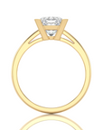 Enchanted Enigma Radiant-Cut Solitaire Engagement Ring