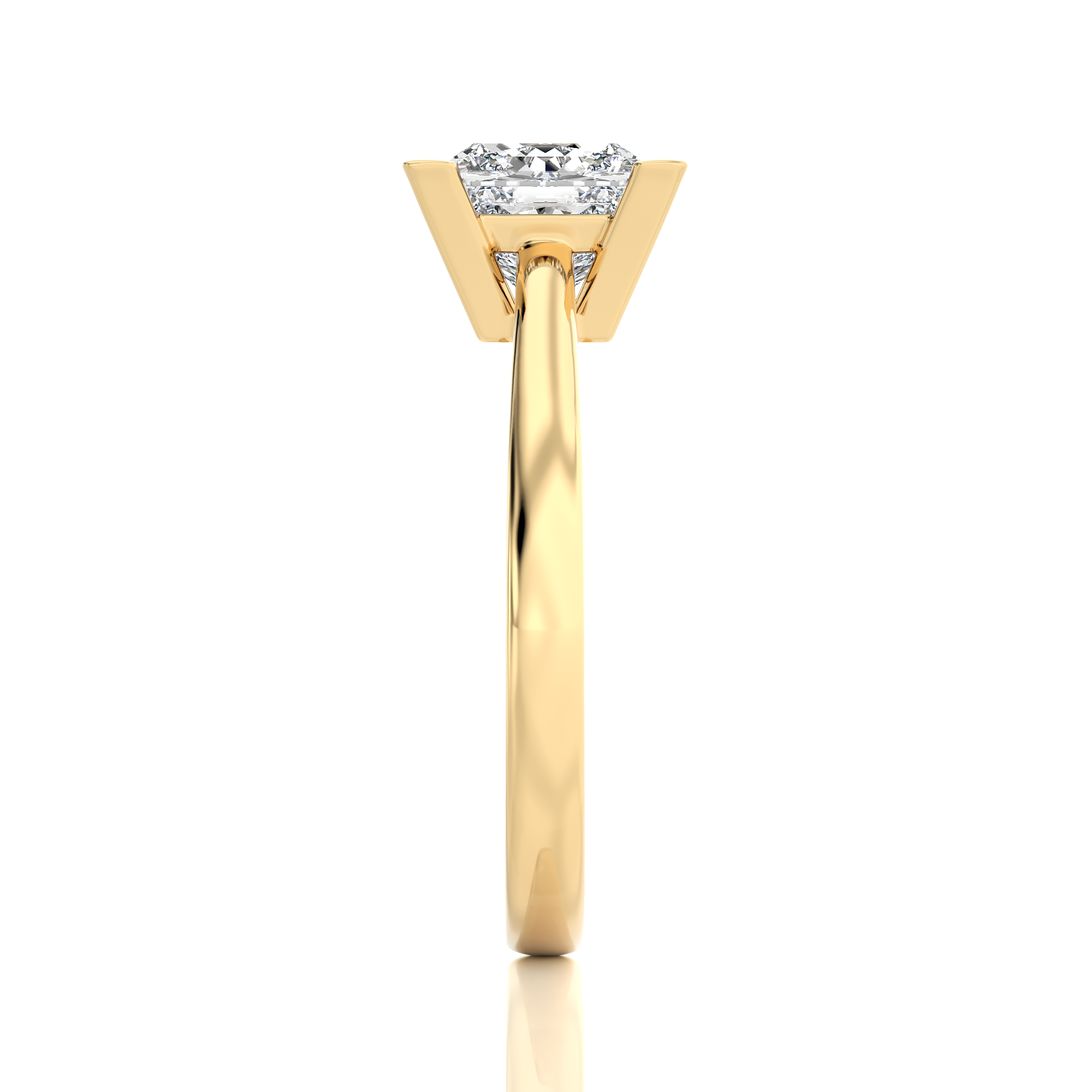 Enchanted Enigma Radiant-Cut Solitaire Engagement Ring