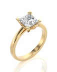 Enchanted Enigma Radiant-Cut Solitaire Engagement Ring