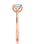 Simply Starlike Solitaire Engagement Ring
