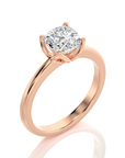 Simply Starlike Solitaire Engagement Ring