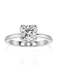 Simply Starlike Solitaire Engagement Ring
