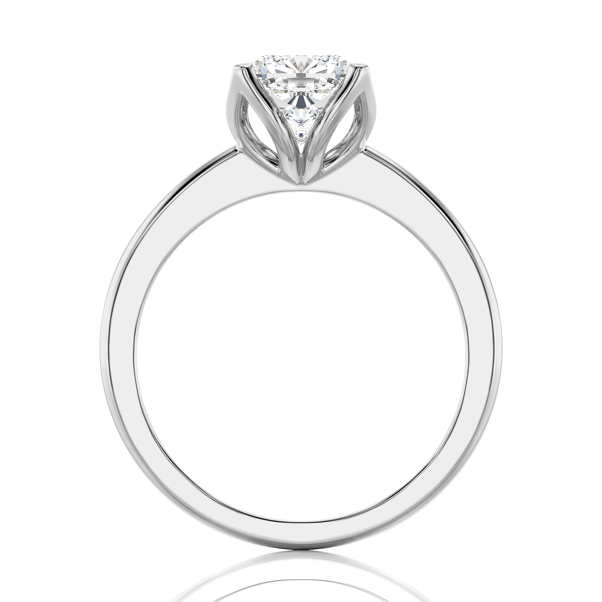 Simply Starlike Solitaire Engagement Ring