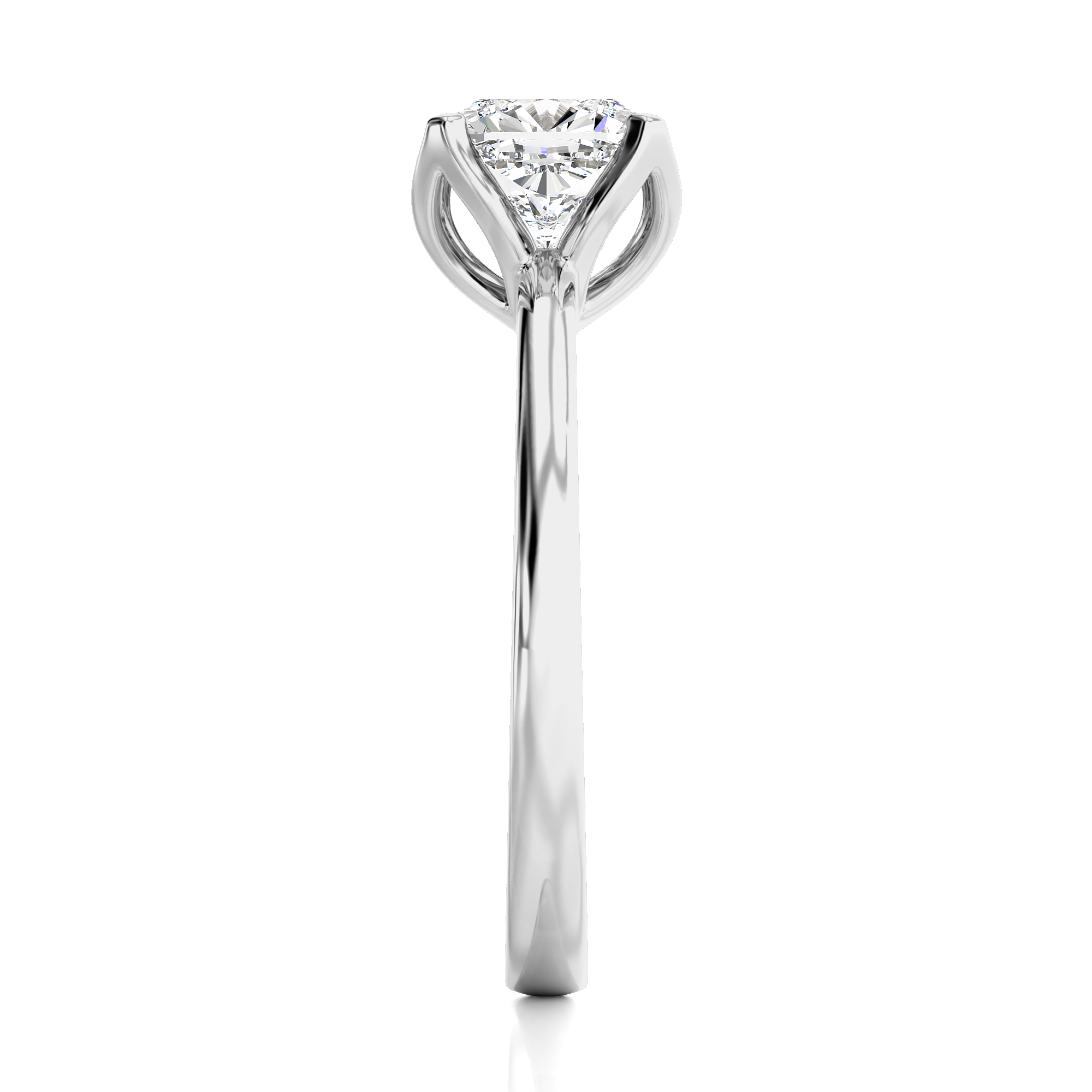 Simply Starlike Solitaire Engagement Ring