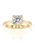 Simply Starlike Solitaire Engagement Ring
