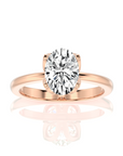 Simply Starlike Solitaire Engagement Ring