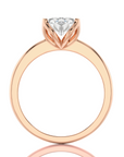 Simply Starlike Solitaire Engagement Ring