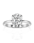 Simply Starlike Solitaire Engagement Ring