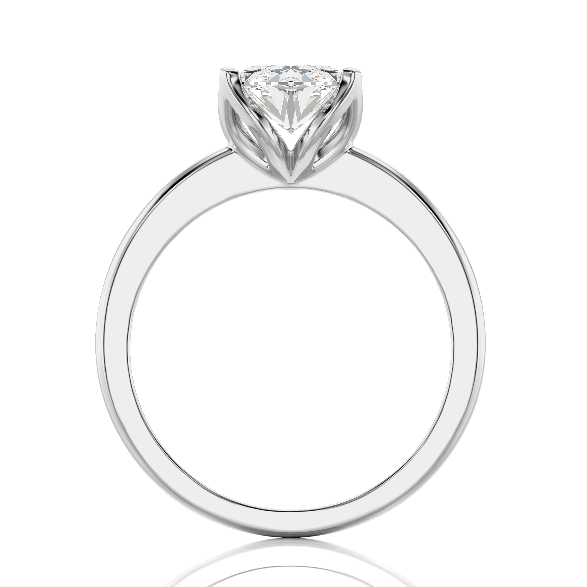 Simply Starlike Solitaire Engagement Ring
