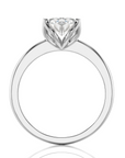 Simply Starlike Solitaire Engagement Ring
