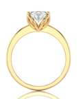 Simply Starlike Solitaire Engagement Ring