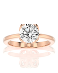 Simply Starlike Solitaire Engagement Ring