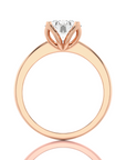 Simply Starlike Solitaire Engagement Ring