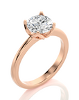 Simply Starlike Solitaire Engagement Ring