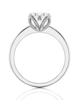 Simply Starlike Solitaire Engagement Ring