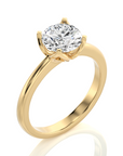 Simply Starlike Solitaire Engagement Ring