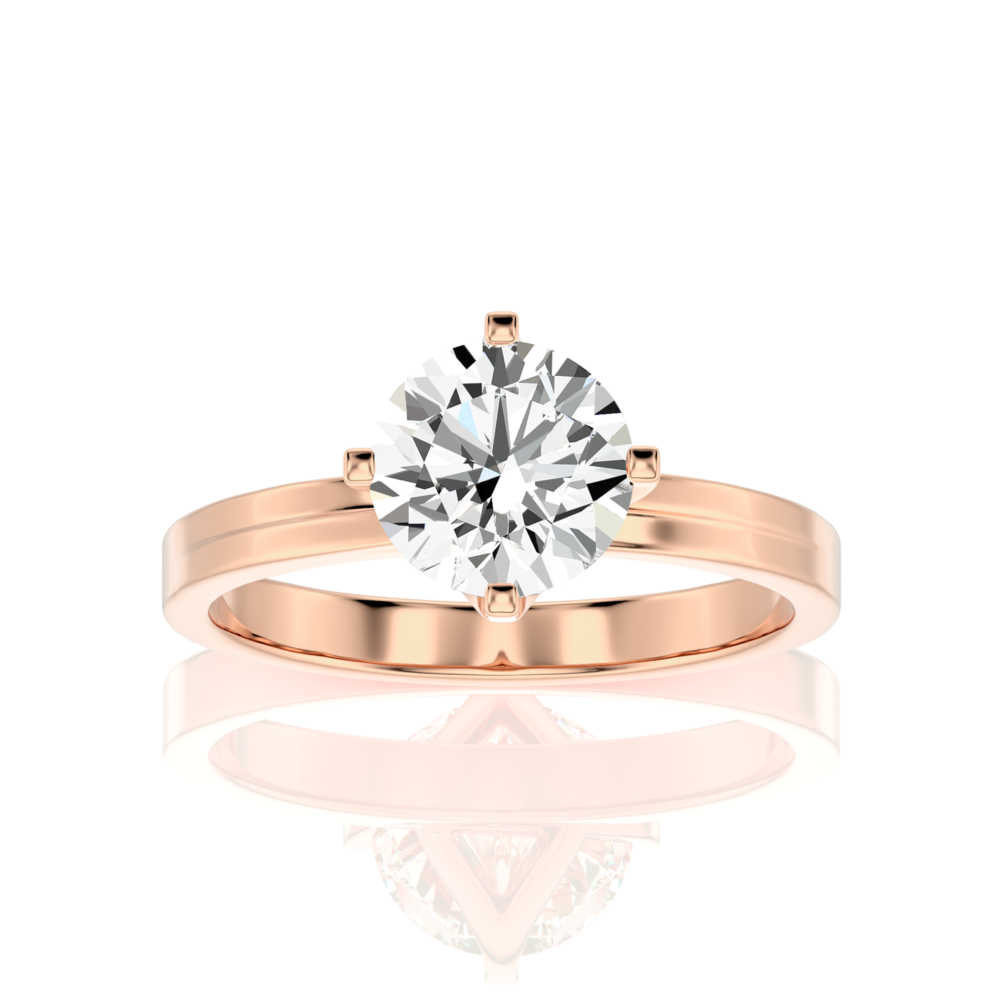Dazzling Delight Solitaire Engagement Ring