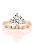 Dazzling Delight Solitaire Engagement Ring