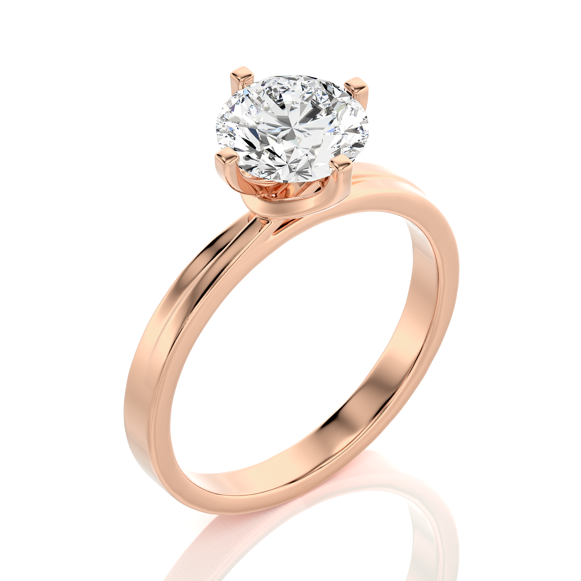 Dazzling Delight Solitaire Engagement Ring