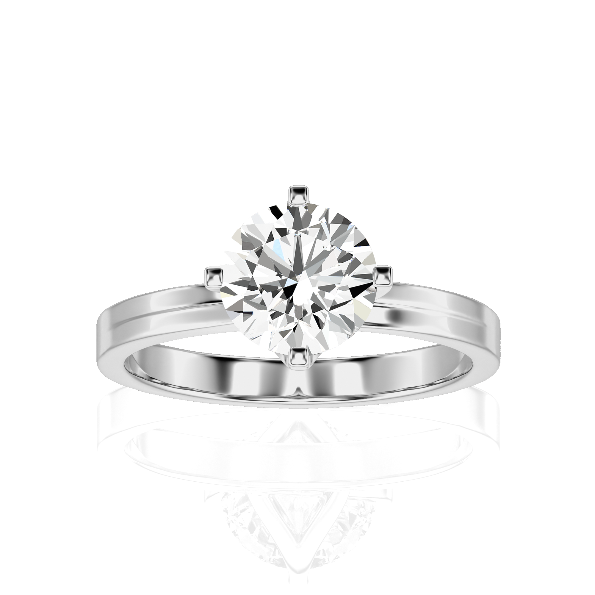 Dazzling Delight Solitaire Engagement Ring