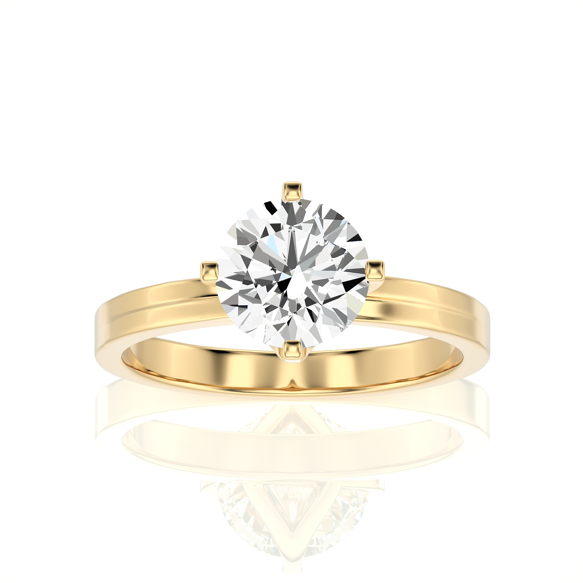 Dazzling Delight Solitaire Engagement Ring