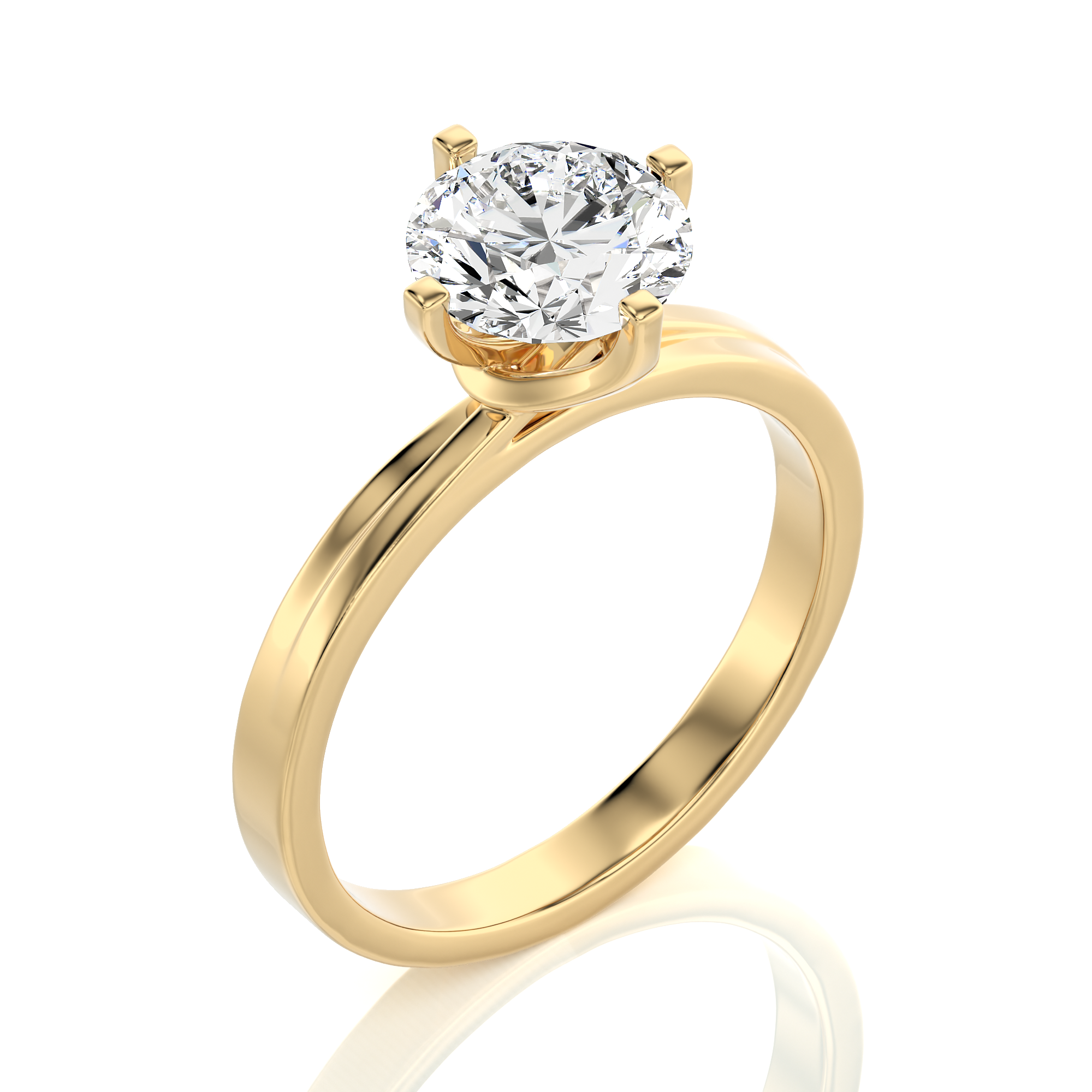 Dazzling Delight Solitaire Engagement Ring