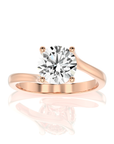 Eternal Embrace Crossover Engagement Ring