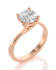 Eternal Embrace Crossover Engagement Ring