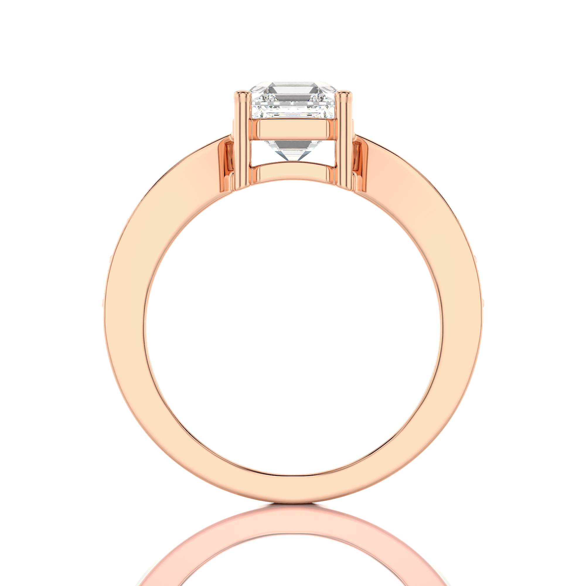 Soulful Splendor Pave Diamond Engagement Ring